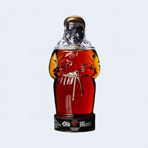 <h4>Old Monk Supreme XXX Rum</h4>
                                    <div class='border-bottom my-3'></div>
                                    <table id='alt-table' cellpadding='3' cellspacing='1' border='1' align='center' width='80%'>
                                        <thead id='head-dark'><tr><th>Quantity</th><th>Price/Unit</th></tr></thead>
                                        <tr><td>750ml</td><td class='price'>₹700</td></tr>
                                    </table>
                                    <b class='text-start'>Description :</b>
                                            <p class='text-justify mt-2'>Old Monk Supreme XXX Rum is a dark rum produced by Mohan Meakin Limited in Ghaziabad, Uttar Pradesh, India, tracing its history back to the late 1820s. It is a molasses distilled rum, blended and aged for a minimum of 7 years, which makes it an oldtimer even by hors d'age standards.