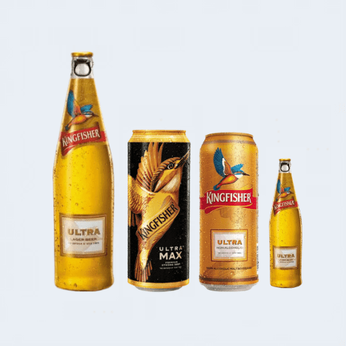 <h4>Kingfisher Beer</h4>
                                    <div class='border-bottom my-3'></div>
                                    <table id='alt-table' cellpadding='3' cellspacing='1' border='1' align='center' width='80%'>
                                        <thead id='head-dark'><tr><th>Quantity</th><th>Price/Unit</th></tr></thead>
                                        <tr><td>650ml</td><td class='price'>₹190</td></tr>
                                        <tr><td>500ml</td><td class='price'>₹150</td></tr>
                                        <tr><td>500ml</td><td class='price'>₹140</td></tr>
                                        <tr><td>330ml</td><td class='price'>₹100</td></tr>
                                    </table>
                                    <b class='text-start'>Description :</b>
                                            <p class='text-justify mt-2'>Kingfisher stands for excitement, youth, and camaraderie. This largest-selling beer in India, commands a significant market share* in the country with an alternate bottle of beer sold in India being a Kingfisher brand. We are also available in 60+ countries across the globe.</p>