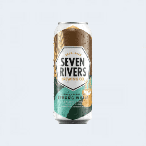 <h4>Seven Rivers Wheat Beer</h4>
                                    <div class='border-bottom my-3'></div>
                                    <table id='alt-table' cellpadding='3' cellspacing='1' border='1' align='center' width='80%'>
                                        <thead id='head-dark'><tr><th>Quantity</th><th>Price/Unit</th></tr></thead>
                                        <tr><td>500ml</td><td class='price'>₹160</td></tr>
                                    </table>
                                    <b class='text-start'>Description :</b>
                                            <p class='text-justify mt-2'>Seven Rivers Hefeweizen is a strong wheat beer brewed for the Indian palate. This one is not for the faint hearted! This golden beauty is bready and malty sweet with a whiff of banana and a hint of clove. The fruity aromas heighten the appeal of this wheat-based brew.</p>