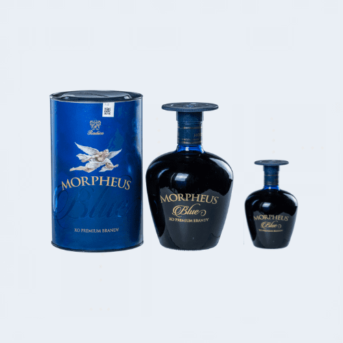 <h4>Morpheus Blue brandy</h4>
                                    <div class='border-bottom my-3'></div> 
                                    <table id='alt-table' cellpadding='3' cellspacing='1' border='1' align='center' width='80%'>
                                        <thead id='head-dark'><tr><th>Quantity</th><th>Price/Unit</th></tr></thead>
                                        <tr><td class='price'>180ml</td><td class='price'>₹280</td></tr>
                                        <tr><td class='price'>750ml</td><td class='price'>₹1120</td></tr>
                                    </table>
                                    <b class='text-start'>Description :</b>
                                            <p class='text-justify mt-2'>This brand will provide an exotic experience to the Premium Brandy lovers. Tasting Notes: Nose: Intense fruity and floral top note, complimented with dark dried fruits like raisin, prune & nuts in the base note. Palate: Heavy bodied sweet like honey with a lingering effect of matured oaky vanilla and caramel.</p>