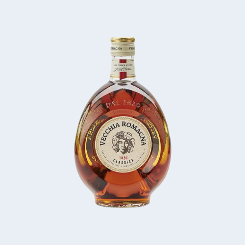 <h4>Vecchia Romagna Classica Brandy</h4>
                                    <div class='border-bottom my-3'></div> 
                                    <table id='alt-table' cellpadding='3' cellspacing='1' border='1' align='center' width='80%'>
                                        <thead id='head-dark'><tr><th>Quantity</th><th>Price/Unit</th></tr></thead>
                                        <tr><td class='price'>750ml</td><td class='price'>₹7860</td></tr>
                                    </table>
                                    <b class='text-start'>Description :</b>
                                            <p class='text-justify mt-2'>Vecchia Romagna Classica is produced through selection of the best grapes, the continuous distillation process and aging in fine oak barrels. This combination allows to obtain a brandy with a fresh, subtle flavour. It presents an elegant light amber colour with heightened transparency.</p>