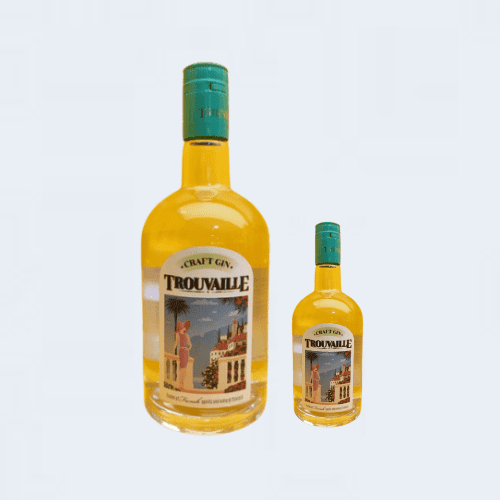 <h4>Trouvaille Craft Gin</h4>
                                    <div class='border-bottom my-3'></div> 
                                    <table id='alt-table' cellpadding='3' cellspacing='1' border='1' align='center' width='80%'>
                                        <thead id='head-dark'><tr><th>Quantity</th><th>Price/Unit</th></tr></thead>
                                        <tr><td>180ml</td><td class='price'>₹300</td></tr>
                                        <tr><td>750ml</td><td class='price'>₹1190</td></tr>
                                    </table>
                                    <b class='text-start'>Description :</b>
                                            <p class='text-justify mt-2'>A juniper forward gin that celebrates both the earthiness of the hops and the charm of lime blossom. The aromatic hop is sourced from the Outeniqua Mountains in the Garden Route, and holds citrus flavours that balance the tea leaf notes of the lime blossom. Resulting in a smooth, delicate yet bold craft gin.</p>