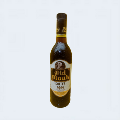 <h4>Old Monk Coffee XO Rum</h4>
                                    <div class='border-bottom my-3'></div>
                                    <table id='alt-table' cellpadding='3' cellspacing='1' border='1' align='center' width='80%'>
                                        <thead id='head-dark'><tr><th>Quantity</th><th>Price/Unit</th></tr></thead>
                                          <tr>
                                            <td>180ml</td>
                                            <td class='price'>₹240</td>
                                        </tr>
                                        <tr>
                                            <td>375ml</td>
                                            <td class='price'>₹490</td>
                                        </tr>
                                        <tr>
                                            <td>750ml</td>
                                            <td class='price'>₹950</td>
                                        </tr>
                                    </table>
                                    <b class='text-start'>Description :</b>
                                            <p class='text-justify mt-2'>Old Monk Coffee XO is an iconic vatted Coffee flavoured rum,It is a rum with a distinct Coffee flavour, with an alcohol content of 42.8%.
