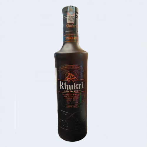 <h4>Khukri Rum</h4>
                                             <div class='border-bottom my-3'></div> 
                                            <table id='alt-table' cellpadding='3' cellspacing='1' border='1' align='center' width='80%'>
                                                <thead id='head-dark'><tr><th>Quantity</th><th>Price/Unit</th></tr></thead>
                                                <tr><td>750ml</td><td class='price'>₹2130</td></tr>
                                            </table>
                                            <b class='text-start'>Description :</b>
                                            <p class='text-justify mt-2'>
                                               Khukri Rum, a Nepalese rum brand, is known for its unique aging process, traditional distillation methods, and connection to Nepalese heritage. It is crafted using sugarcane from Nepal and Himalayan water, then aged in Shorea robusta (sal tree) casks, a unique feature. The rum is available in various expressions, including XXX, spiced, and white rum, each offering a distinct flavor profile. 
                                            </p>