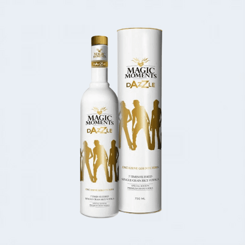 <h4>Magic Moments Verve Gold Rice Grain Vodka</h4>
                                        <div class='border-bottom my-3'></div> 
                                    <table id='alt-table' cellpadding='3' cellspacing='1' border='1' align='center' width='80%'>
                                        <thead id='head-dark'><tr><th>Quantity</th><th>Price/Unit</th></tr></thead>
                                        <tr><td>750ml</td><td class='price'>₹1110</td></tr>
                                    </table>
                                    <b class='text-start'>Description :</b>
                                            <p class='text-justify mt-2'>Magic Moments Verve is a unique vodka that possesses the ability to send you in a trance. The tantalizing aroma of its flavour and its crisp taste have enabled it to become the fastest growing vodka in the super premium segment.</p>
