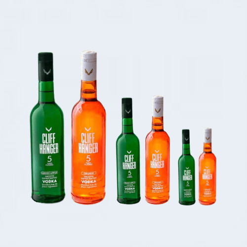 <h4>Cliff Hangar Flavoured Vodka</h4>
                                        <div class='border-bottom my-3'></div> 
                                    <table id='alt-table' cellpadding='3' cellspacing='1' border='1' align='center' width='80%'>
                                        <thead id='head-dark'><tr><th>Quantity</th><th>Price/Unit</th></tr></thead>
                                        <tr><td>180ml</td><td class='price'>₹180</td></tr>
                                        <tr><td>375ml</td><td class='price'>₹360</td></tr>
                                        <tr><td>750ml</td><td class='price'>₹710</td></tr>
                                    </table>
                                    <b class='text-start'>Description :</b>
                                            <p class='text-justify mt-2'>Experience smoothness on your palate brought to you by the 5 time filtration of the finest grains that make your favourite Cliff Hanger Vodka.</p>