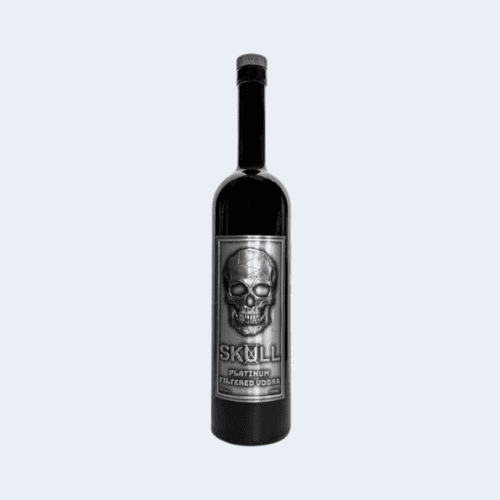 <h4>Skull X Platinum Vodka</h4>
                                        <div class='border-bottom my-3'></div> 
                                    <table id='alt-table' cellpadding='3' cellspacing='1' border='1' align='center' width='80%'>
                                        <thead id='head-dark'><tr><th>Quantity</th><th>Price/Unit</th></tr></thead>
                                        <tr><td>700ml</td><td class='price'>₹4070</td></tr>
                                    </table>
                                    <b class='text-start'>Description :</b>
                                            <p class='text-justify mt-2'>Skull X Platinum Vodka is a velvety smooth vodka combining organic wheat with crystal water from the Tatra source, before being 5 times distilled and filtered through silver, resulting in a pure vodka that works well in loads of cocktails.