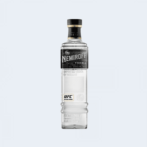 <h4>Nemiroff Vodka</h4>
                                        <div class='border-bottom my-3'></div> 
                                    <table id='alt-table' cellpadding='3' cellspacing='1' border='1' align='center' width='80%'>
                                        <thead id='head-dark'><tr><th>Quantity</th><th>Price/Unit</th></tr></thead>
                                        <tr><td>750ml</td><td class='price'>₹2630</td></tr>
                                    </table>
                                    <b class='text-start'>Description :</b>
                                            <p class='text-justify mt-2'>Nemiroff is a brand with a 150-year history, presented on 5 continents in more than 80 countries. Nemiroff De Luxe is a premium line-up with a strong character made for stout-hearted folks. Production is based on natural ingredients, pure water, and premium-class alcohol.