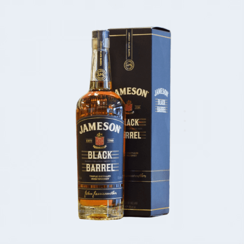 <h4>Jameson Black Barrel Whiskey</h4>
                                              <div class='border-bottom my-3'></div> 
                                            <table class='mb-3' id='alt-table' cellpadding='3' cellspacing='1' border='1' align='center' width='80%'>
                                                <thead id='head-dark'><tr><th>Quantity</th><th>Price/Unit</th></tr></thead>
                                                <tr><td>750ml</td><td class='price'>₹3020</td></tr>
                                            </table>
                                            <b class='text-start'>Description :</b>
                                            <p class='text-justify mt-2'>Jameson Black Barrel is a special blend of Jameson Irish Whiskey, made with aged double-distilled spirits and matured in deep charred oak barrels. The result is a smoother, richer whiskey with a complex taste. Jameson Black Barrel is perfect for sipping neat or on the rocks.</p>
