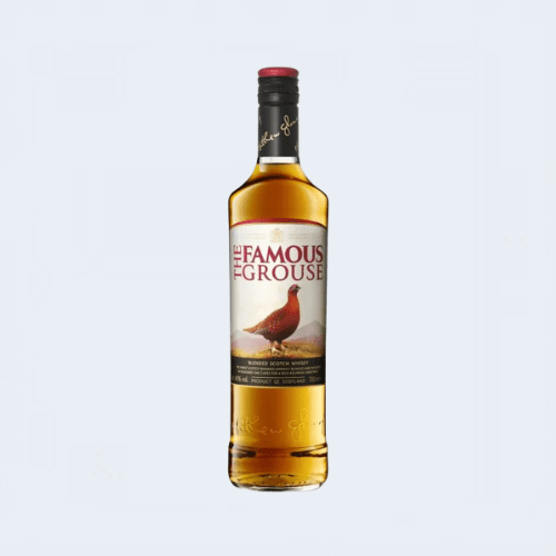 <h4>The Famous Grouse Blended Scotch Whiskey</h4>
                                              <div class='border-bottom my-3'></div> 
                                            <table class='mb-3' id='alt-table' cellpadding='3' cellspacing='1' border='1' align='center' width='80%'>
                                                <thead id='head-dark'><tr><th>Quantity</th><th>Price/Unit</th></tr></thead>
                                                <tr><td>750ml</td><td class='price'>₹1710</td></tr>
                                            </table>
                                            <b class='text-start'>Description :</b>
                                            <p class='text-justify mt-2'>The Famous Grouse is a brand of blended Scotch whisky produced by The Edrington Group in Scotland. It was first produced by Matthew Gloag & Son in 1896. The single malt whiskies used in The Famous Grouse blend include the Edrington-owned Highland Park and The Macallan.</p>