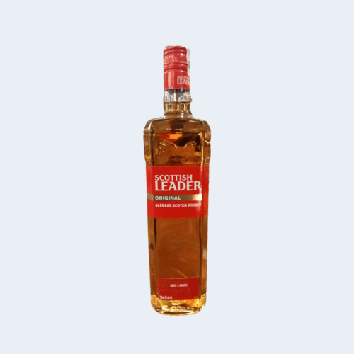 <h4>Scottish Leader Original Blended Scotch Whiskey</h4>
                                              <div class='border-bottom my-3'></div> 
                                            <table class='mb-3' id='alt-table' cellpadding='3' cellspacing='1' border='1' align='center' width='80%'>
                                                <thead id='head-dark'><tr><th>Quantity</th><th>Price/Unit</th></tr></thead>
                                                <tr><td>750ml</td><td class='price'>₹1740</td></tr>
                                            </table>
                                            <b class='text-start'>Description :</b>
                                            <p class='text-justify mt-2'>Scottish Leader Original Blended Scotch Whiskey is an award-winning blended Scotch Whisky that is sold in over 60 countries around the world. Using the finest single malt and grain Whisky from around Scotland and crafted by the Master Blender Ian MacMillan.</p>