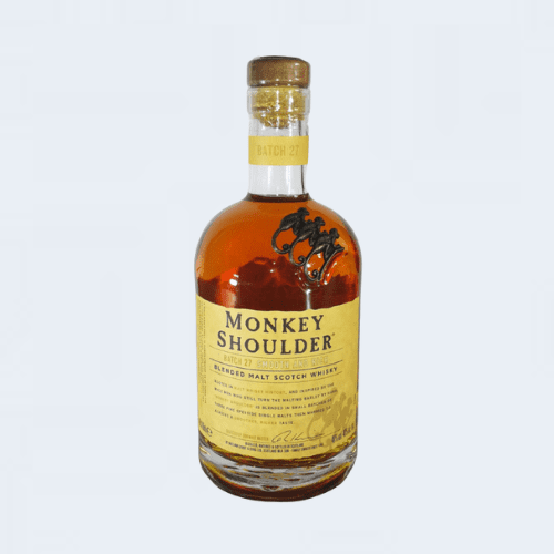 <h4>Monkey Shoulder blended Scotch Whiskey</h4>
                                              <div class='border-bottom my-3'></div> 
                                            <table class='mb-3' id='alt-table' cellpadding='3' cellspacing='1' border='1' align='center' width='80%'>
                                                <thead id='head-dark'><tr><th>Quantity</th><th>Price/Unit</th></tr></thead>
                                                <tr><td>700ml</td><td class='price'>₹3400</td></tr>
                                            </table>
                                            <b class='text-start'>Description :</b>
                                            <p class='text-justify mt-2'>Monkey Shoulder is a smooth, creamy, supple and very malty Scotch which works superbly well neat, over ice, or in whisky cocktails (where it really excels).</p>
