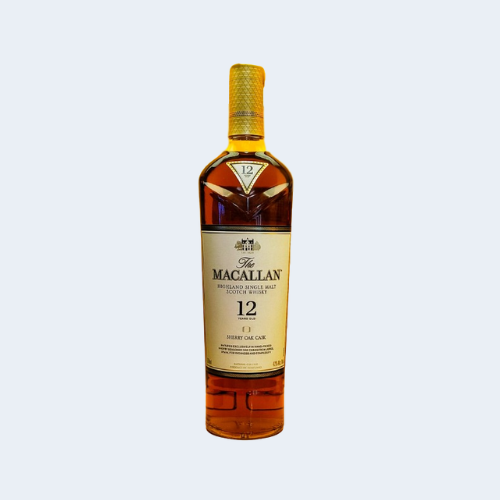 <h4>Macallan Sherry Oak 12YO Single Malt Scotch Whiskey</h4>
                                             <div class='border-bottom my-3'></div> 
                                            <table id='alt-table' cellpadding='3' cellspacing='1' border='1' align='center' width='80%'>
                                                <thead id='head-dark'><tr><th>Quantity</th><th>Price/Unit</th></tr></thead>
                                                <tr><td>750ml</td><td class='price'>₹10250</td></tr>
                                            </table>
                                            <b class='text-start'>Description :</b>
                                            <p class='text-justify mt-2'>Macallan Sherry Oak 12 Years Old exudes flavour notes of dried fruits, oak spice, and nutmeg. The smooth silk alludes to the long and warming ginger finish of this remarkable single malt.</p>