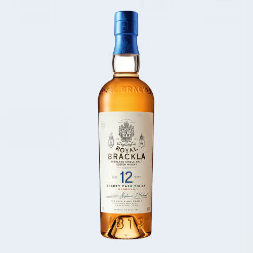 <h4>Royal Brackla 12 Years Brackla</h4>
                                             <div class='border-bottom my-3'></div> 
                                            <table id='alt-table' cellpadding='3' cellspacing='1' border='1' align='center' width='80%'>
                                                <thead id='head-dark'><tr><th>Quantity</th><th>Price/Unit</th></tr></thead>
                                                 <tr>
                                                    <td>700ml</td>
                                                    <td class='price'>₹6720</td>
                                                </tr>
                                                
                                            </table>
                                            <b class='text-start'>Description :</b>
                                            <p class='text-justify mt-2'>
                                      Experience the regal elegance of Royal Brackla 12 Year Old — a distinguished Highland single malt known as “The King’s Own Whisky.” Matured in the finest Oloroso sherry casks, this exceptional spirit reveals layers of rich dried fruits, velvety chocolate, and warm oak spice, creating a deeply refined flavour profile.
                                            </p>