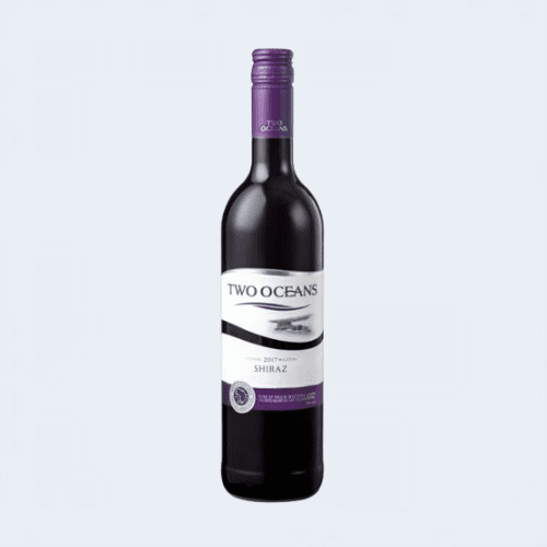 <h4>Two Oceans Shiraz Red Wine</h4>
                                            <div class='border-bottom my-3'></div>
                                            <table id='alt-table' cellpadding='3' cellspacing='1' border='1' align='center' width='80%'>
                                            <thead id='head-dark'><tr><th>Quantity</th><th>Price/Unit</th></tr></thead>
                                            <tr><td>750ml</td><td class='price'>₹1400</td></tr>
                                        </table>
                                        <b class='text-start'>Description :</b>
                                            <p class='text-justify mt-2'>At the tip of southern Africa, two mighty oceans condense; the cool Atlantic meets the warm Indian creating a unique yet extraordinary climate for growing grapes, resulting in fresh delicious wines. Vibrant red in the glass, this wine is juicy and soft on the palate with red berry and spicy, pepper nuances followed by soft tannins and a lingering finish.</p>