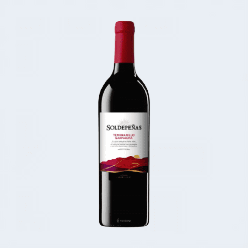 <h4>Soldepenas Tempranillo Garnacha Red Wine</h4>
                                            <div class='border-bottom my-3'></div>
                                            <table id='alt-table' cellpadding='3' cellspacing='1' border='1' align='center' width='80%'>
                                            <thead id='head-dark'><tr><th>Quantity</th><th>Price/Unit</th></tr></thead>
                                            <tr><td>750ml</td><td class='price'>₹800</td></tr>
                                        </table>
                                        <b class='text-start'>Description :</b>
                                            <p class='text-justify mt-2'>Soldepeñas Tempranillo Garnacha compliments starters, rices, pates and meat and paella dishes. Deep red colour with black intense fruits on the nose, Blackberry and cherry fruit on the palate with well integrated tannins. Smooth and well textured finish.</p>