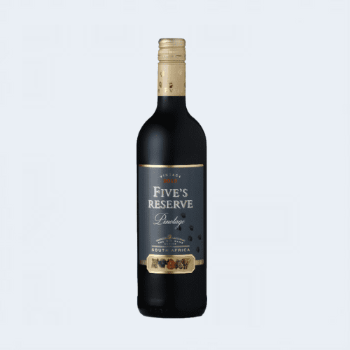 <h4>Five's Reserve Pinotage Red Wine</h4>
                                            <div class='border-bottom my-3'></div>
                                            <table id='alt-table' cellpadding='3' cellspacing='1' border='1' align='center' width='80%'>
                                            <thead id='head-dark'><tr><th>Quantity</th><th>Price/Unit</th></tr></thead>
                                            <tr><td>750ml</td><td class='price'>₹1010</td></tr>
                                        </table>
                                        <b class='text-start'>Description :</b>
                                            <p class='text-justify mt-2'>Uniquely South African grape variety. A complex nose of strawberry and red cherry notes is followed by refined layers of vanilla and spice on the palate. A characterful wine with a soft finish. This wine matches well with pizza, tomato based dishes, red meats, weekday drinking and good company.</p>