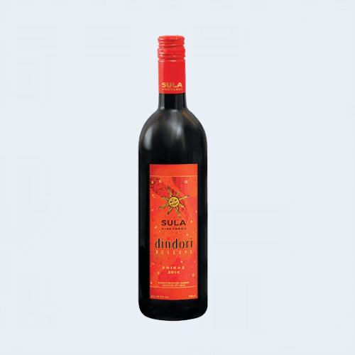 <h4>Sula Vineyards Dindori Reserve Shiraz Red Wine</h4>
                                            <div class='border-bottom my-3'></div>
                                            <table id='alt-table' cellpadding='3' cellspacing='1' border='1' align='center' width='80%'>
                                            <thead id='head-dark'><tr><th>Quantity</th><th>Price/Unit</th></tr></thead>
                                            <tr><td>750ml</td><td class='price'>₹1120</td></tr>
                                        </table>
                                        <b class='text-start'>Description :</b>
                                            <p class='text-justify mt-2'>Sula Vineyards Dindori is a fiery wine, which displays all the qualities of a beautiful Shiraz wine. Delicious, spicy, smoky and red fruit notes. This red wine has been made with the most ultimate respect for the environment, following strict sustainable practices.</p>