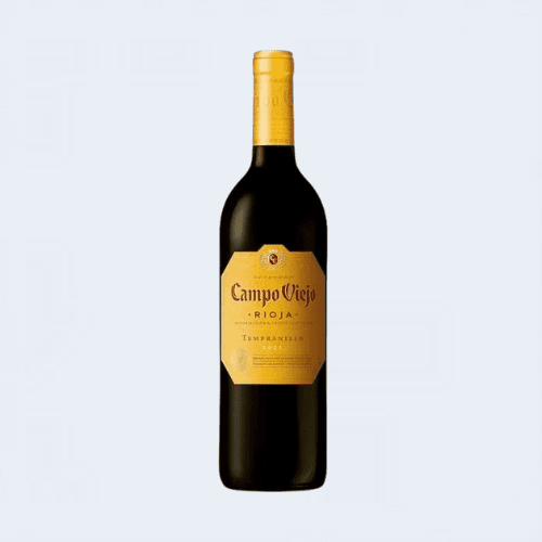 <h4>Campo Viejo Rioja Red Wine</h4>
                                            <div class='border-bottom my-3'></div>
                                            <table id='alt-table' cellpadding='3' cellspacing='1' border='1' align='center' width='80%'>
                                            <thead id='head-dark'><tr><th>Quantity</th><th>Price/Unit</th></tr></thead>
                                            <tr><td>750ml</td><td class='price'>₹1450</td></tr>
                                        </table>
                                        <b class='text-start'>Description :</b>
                                            <p class='text-justify mt-2'>Leading with beautifully ripe black plum and berry fruit, and the brooding, dark earthy/cacao complexity typical of great Merlot, the wine also displays more lifted aromatic hints of violet, lavender, vanilla, cedar and spice. The palate is full bodied and powerful with a plush richness and weight balanced by gentle acidity and an exceptionally fine grained, ripe tannin structure that lends the wine great presence across the full length of the palate.</p>