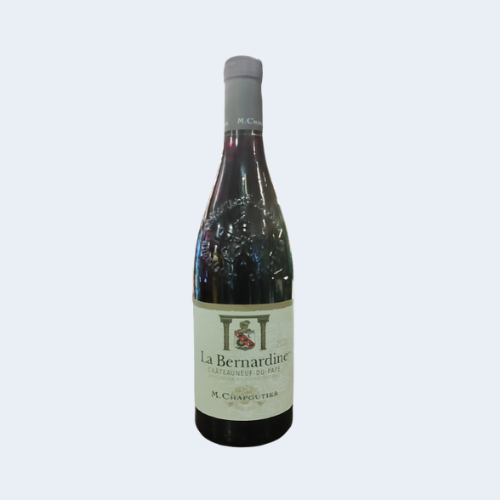 <h4>Chapoutier LA Bernardine Du Pape Red Wine</h4>
                                            <div class='border-bottom my-3'></div>
                                            <table id='alt-table' cellpadding='3' cellspacing='1' border='1' align='center' width='80%'>
                                            <thead id='head-dark'><tr><th>Quantity</th><th>Price/Unit</th></tr></thead>
                                            <tr><td>750ml</td><td class='price'>₹8870</td></tr>
                                        </table>
                                        <b class='text-start'>Description :</b>
                                            <p class='text-justify mt-2'>Chapoutier LA Bernardine Du Pape Red Wine is a delicious wine, made from Grenache grapes. This wine has a cork closure and is like many wines in our list, this wine is suitable for vegan diets. Spicy, rich, fruit-driven partner for bold beef and chicken dishes with hot, tangy or fruity dark sauces.</p>