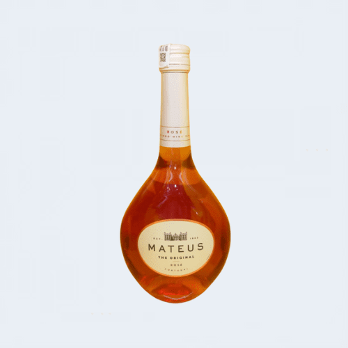 <h4>Mateus Rose Wine</h4>
                                            <div class='border-bottom my-3'></div>
                                            <table id='alt-table' cellpadding='3' cellspacing='1' border='1' align='center' width='80%'>
                                            <thead id='head-dark'><tr><th>Quantity</th><th>Price/Unit</th></tr></thead>
                                            <tr><td>750ml</td><td class='price'>₹1480</td></tr>
                                        </table>
                                        <b class='text-start'>Description :</b>
                                            <p class='text-justify mt-2'>Mateus Rosé Original is a rosé with a very appealing and bright hue. On the whole, it is a fresh and seductive wine with fine and intense bouquet and all the joviality of young wines. In the mouth, it is a well balanced and tempting wine, brilliantly complemented by a soft and slightly fizzy finish.</p>