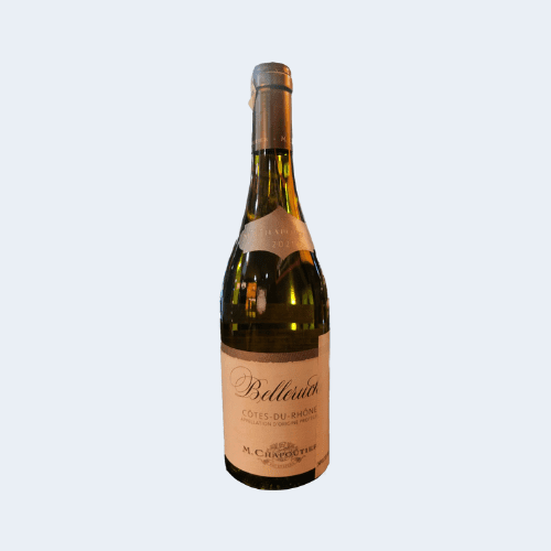 <h4>Chapoutier Belleruche Cote Blanc White Wine</h4>
                                            <div class='border-bottom my-3'></div>
                                            <table id='alt-table' cellpadding='3' cellspacing='1' border='1' align='center' width='80%'>
                                            <thead id='head-dark'><tr><th>Quantity</th><th>Price/Unit</th></tr></thead>
                                            <tr><td>750ml</td><td class='price'>₹3000</td></tr>
                                        </table>
                                        <b class='text-start'>Description :</b>
                                            <p class='text-justify mt-2'>Chapoutier Belleruche Cote Blanc White Wine is an expressive wine with aromas of apricot, fennel, and floral scents. The wine's roundness is a perfect match for its freshness, with a finish that reveals subtle notes of aniseed.</p>